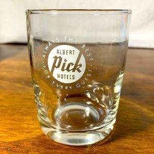 Antique Albert Pick Hotels drinkware
